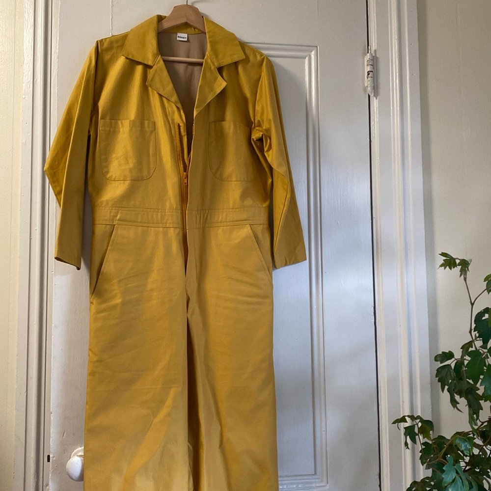 ROOEY Painters Suit in Marigold Yellow